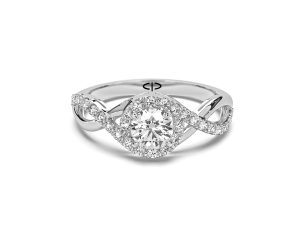 Dijamantni prsten PZ-3093 od 14 karatnog zlata