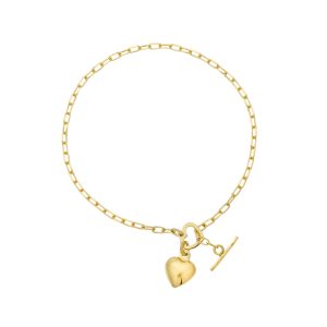 Grace srebrna narukvica s pozlatom