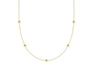 Beads zlatna ogrlica