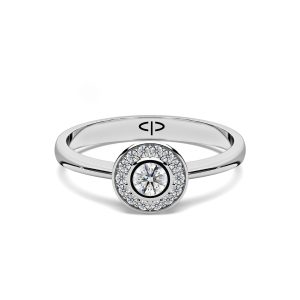 Dijamantni prsten PZ-1281 od 14 karatnog zlata