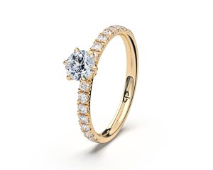 Zaručničko prstenje s dijamantima