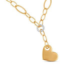 Heart zlatna ogrlica