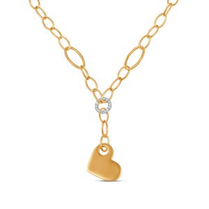 Heart zlatna ogrlica