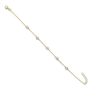 Merida srebrna narukvica - Žuta