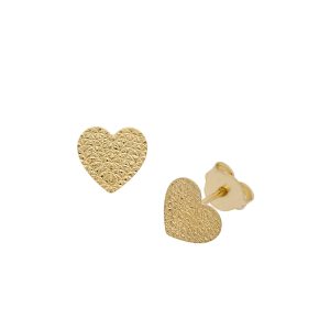 Hearty zlatne naušnice