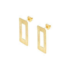 Sophronia srebrne naušnice s pozlatom