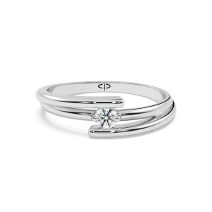 Srebrni prsten PZ-2370 s cirkonom