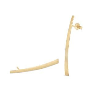 Line zlatne naušnice