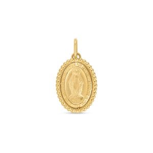 Madona zlatni privjesak