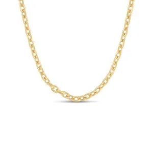 Corlan srebrni lančić s pozlatom