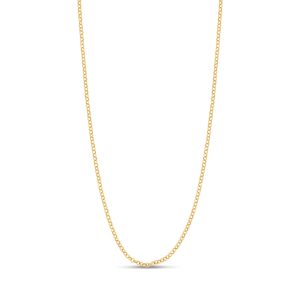 Zell srebrni lančić s pozlatom