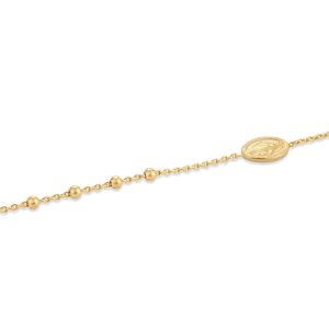 Gabi srebrna narukvica s pozlatom