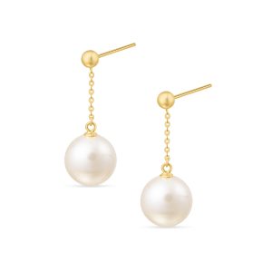 Roswell srebrne naušnice s pozlatom