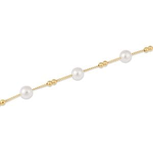 Portrush srebrna narukvica s pozlatom