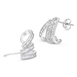 Nymolla srebrne naušnice