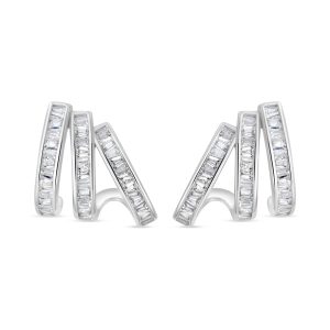 Nymolla srebrne naušnice