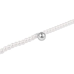 Henley srebrna ogrlica s pozlatom