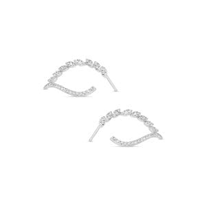 Fraccia srebrne naušnice