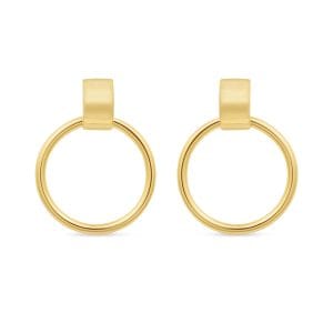 Crocette srebrne naušnice