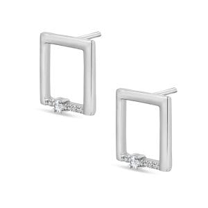 Macari srebrne naušnice