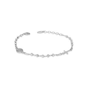 Salla srebrna narukvica s pozlatom