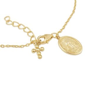 Sariola srebrna narukvica s pozlatom