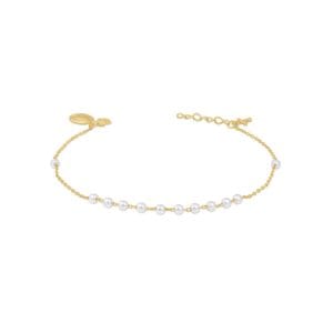 Sariola srebrna narukvica s pozlatom