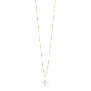 Marsala srebrna ogrlica