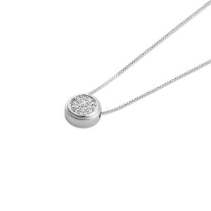 Ghanzi srebrna ogrlica