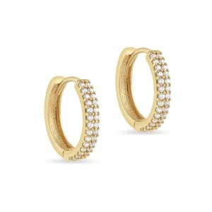 Bar zlatne naušnice