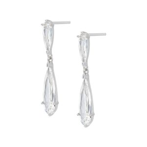 Palmer srebrne naušnice