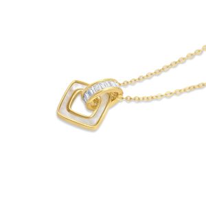 Pareora srebrna ogrlica