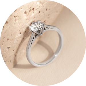 Zaručničko prstenje s dijamantima