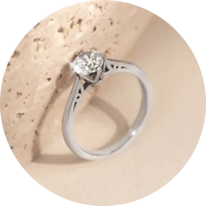 Zaručničko prstenje s dijamantima