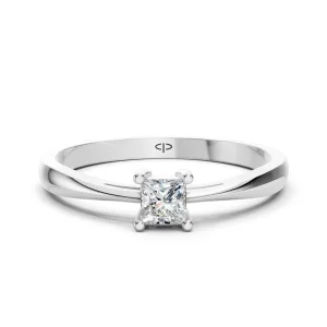 Zaručnički prsten PZ-3111 s dijamantom od 14 karatnog zlata