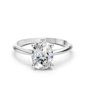 Zaručnički prsten PZ-3112 s cirkonom od 14 karatnog zlata