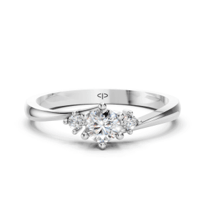 Zlatni prsten PZ-3115 s cirkonom