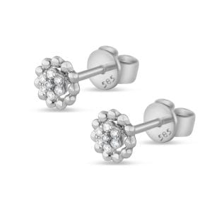 Adhara zlatne naušnice s dijamantima