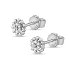 Adhara zlatne naušnice s dijamantima