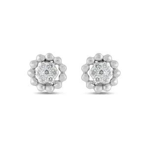 Adhara zlatne naušnice s dijamantima