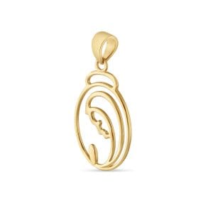 Mary zlatni privjesak