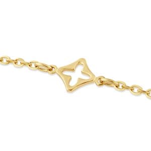 Flowers zlatna narukvica