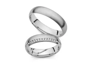 Vjenčano prstenje od platine PM-1514