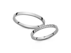 Vjenčano prstenje od platine PM-224
