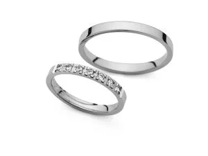Vjenčano prstenje od platine PM-225
