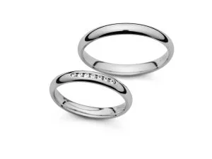 Vjenčano prstenje od platine PM-3021