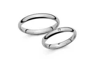 Vjenčano prstenje od platine PM-3026
