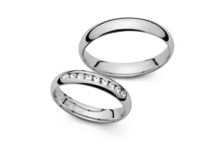 Vjenčano prstenje od platine PM-4262