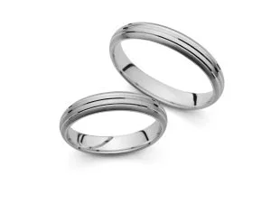 Vjenčano prstenje od platine PM-4265