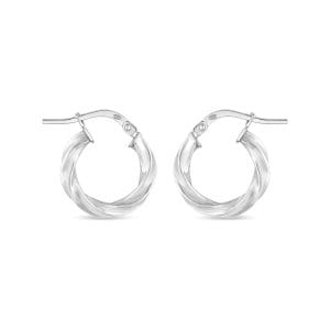 Aya srebrne naušnice